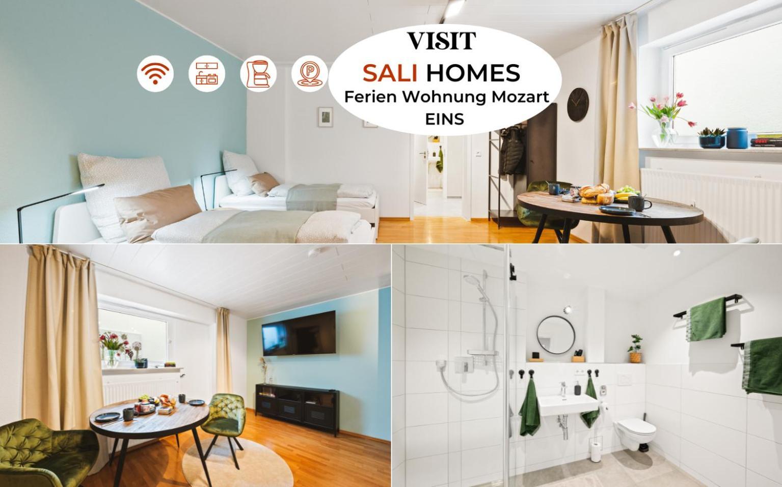 1Br 2Beds - Kleiner Privater Innenhof- Barrierefrei! -Frisch Saniert - Mozart Eins Bietigheim-Bissingen Exterior photo